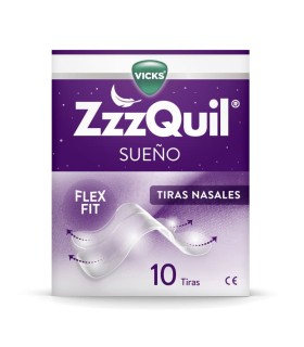 ZZZQUIL SUEÑO 10 TIRAS NASALES