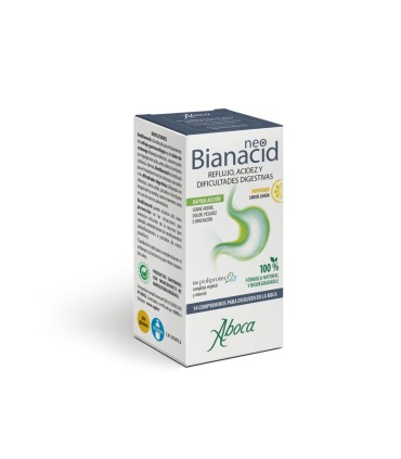 NEOBIANACID ACIDEZ Y REFLUJO 45 COMP MAST LIMON
