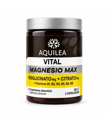 AQUILEA VITALS MAGNESIO MAX 120 CAPSULAS