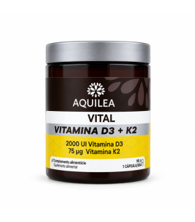 AQUILEA VITALS VITAMINA D3 + K2 90 CAPSULAS