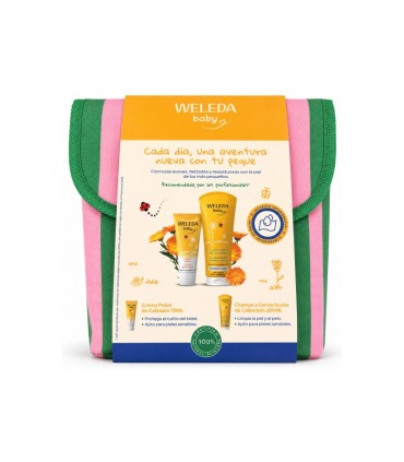 WELEDA CALENDULA SET DESCUBRIMIENTO BEBE PAÑAL 75ML + GEL CHAMPU 200 ML