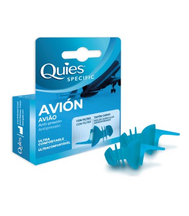 QUIES TAPONES OIDOS SPECIFIC AVION ANTI-PRESION