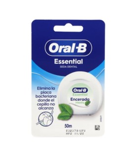 ORAL-B SEDA DENTAL ESSENTIAL FLOSS CERA/MENTA 50 M