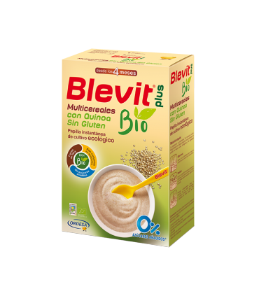 BLEVIT PLUS MULTICEREALES CON QUINOA SIN GLUTEN 250 G