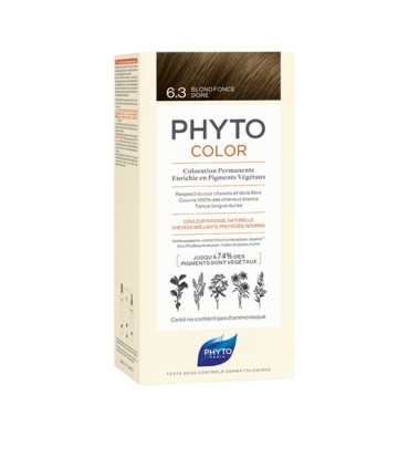 PHYTOCOLOR 6.3 RUBIO OSCURO DORADO