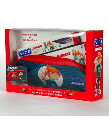 VITIS JUNIOR PASTA  CEPILLO + REGALO NECESER