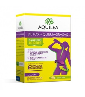 AQUILEA DETOX + QUEMAGRASAS 10 STICKS