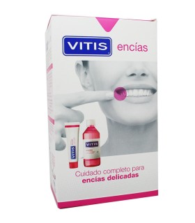VITIS ENCIAS PASTA DENTIFRICA 100ML + COLUTORIO 500ML PACK