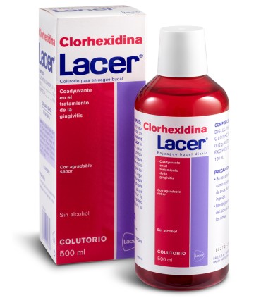 LACER CLORHEXIDINA COLUTORIO 500ML
