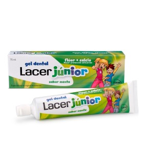 LACER GEL DENTAL JUNIOR MENTA 75