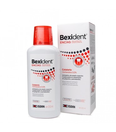 BEXIDENT ENCIAS TRATAMIENTO CLORHEXIDINA COLUTORIO 250 ML